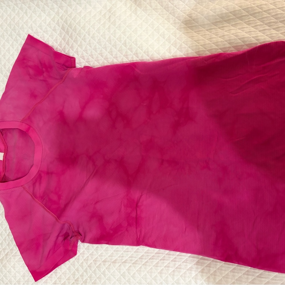 lululemon athletica Pink Tie-Dye swiftly tech